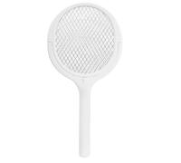 Kdouehg Raquette Électrique Anti-Moustiques Rotative, Rechargeable, en Plastique, pour Tuer Les Mouches à L'Intérieur.