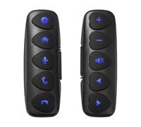 Kdouehg Télécommande Universelle Sans Multifonction Bluetooth 10 Touches pour Volant Android pour Autoradio DVD Multimédia