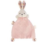 KALOO - K'Doux - Doudou Lapin Coquelicot - Rose pâle - Matière Lange - 20cm - Dès la Naissance, K969949
