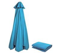 KDQRMVV Auvent de Remplacement pour Parasol déporté à 8 Baleines de 350 cm(Color:Lac)
