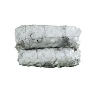 KDQRMVV Filet de Camouflage Noir Blanc avec Renfort, de Bordure et de Lien d'accrochage, Filet D'ombrage de Pergola pour déco ou ombrager la terrasse(Size:3x4m)