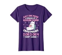 Kdrama Juste Un épisode de Plus du Drame coréen K-Drama T-Shirt, Femme, Violet, M