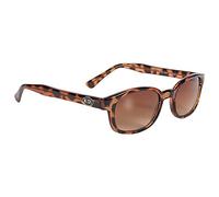 KD's 200 - Lunettes de soleil UV400 sportifs et motards - homme & femme - s'adaptent sous casque moto vélo ski - écaille de tortue - Portées par Jax Teller et SAMCRO Sons of Anarchy