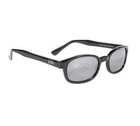 KD's - Lunettes de soleil sportifs et motards 20110 - homme & femme - s'adaptent sous casque moto vélo ski - Verres miroirs argenté UV400