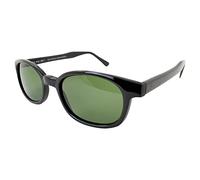 KD's - Lunettes de soleil sportifs et motards - X-KD's 1126 - homme & femme - s'adaptent sous casque moto vélo ski - Verres vert foncé UV400 - Portées par Jax Teller et SAMCRO Sons of Anarchy
