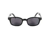 KD's - READ18150 - Lunettes de soleil loupes de lecture +1,5 verres fumés montures noires - XKD's taille XL