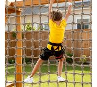 KDSD8FFF Filet à Grimper Filet d'escalade pour Enfants et Adultes, pour L'EntraîNement Aux Obstacles, Les Aires de Jeux, Les BalançOires et Les Aventures dans Les Cabanes,10mm,150x200cm