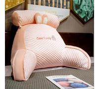 KDTRKH Coussin de lecture confortable avec dossier amovible pour chaise multifonction - Appui dorsal pour se détendre en regardant la télévision, jouer à la télévision, lapin, 60 x 45 x 20 cm