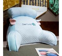 KDTRKH Coussin de lecture confortable avec dossier amovible pour chaise multifonction - Soutien dorsal pour se détendre en regardant des jeux télévisés - Éléphant, 70 x 50 x 25 cm