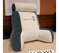 KDTRKH Coussin de lecture confortable avec dossier amovible pour chaise multifonction - Soutien du dos pour se détendre en regardant la télévision - Husky - 70 x 60 cm