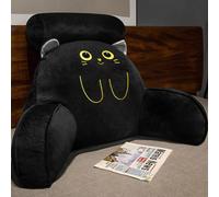 KDTRKH Coussin lombaire doux pour repos de lit, coussin de lecture, coussin de repos, coussin de repos avec accoudoirs pour s'asseoir dans le lit, pour se détendre, regarder la télévision, jouer à des