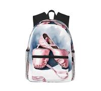 KDUBNJDS Sac à dos d'école, sac à dos d'école, sac à dos léger pour l'école secondaire, sac à dos décontracté pour l'école, sac à dos universitaire, Danseuse de ballet., taille unique