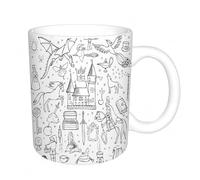 KDWJS Mug porcelaine fine Mug Tasses de 11 oz 330ml pour collègue,amis,frères et soeurs imprimer Tasse de café exquis CadeauEnsemble de contes de fées dessinés à la main.