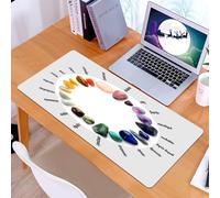 KDWJS Tapis de Souris XXL Speed Gaming - 90x40 cm - Base en Caoutchouc antidérapant Extended - Améliore la précision et la Vitesse - Gem Gallery, Une série de Belles Pierres aux Noms Uniques et des e