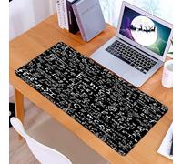 KDWJS Tapis de Souris XXL Speed Gaming - 90x40 cm - Base en Caoutchouc antidérapant Extended - Améliore la précision et la Vitesse - Une série d'équations physiques et mathématiques intensives au Tab