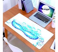KDWJS Tapis de Souris XXL Speed Gaming - 90x40 cm - Base en Caoutchouc antidérapant Extended - Améliore la précision et la Vitesse - Mascarade, Masque de Style vénitien, majestueux, comme si Je jouis