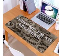 KDWJS Tapis de Souris XXL Speed Gaming - 90x40 cm - Base en Caoutchouc antidérapant Extended - Améliore la précision et la Vitesse - Industriel Faites-Moi Confiance, Je suis ingénieur Nouveauté Desig