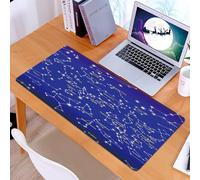 KDWJS Tapis de Souris XXL Speed Gaming - 90x40 cm - Base en Caoutchouc antidérapant Extended - Améliore la précision et la Vitesse - Guide de l'horoscope, Une Compilation des Signes du Zodiaque avec