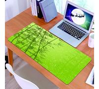 KDWJS Tapis de Souris XXL Speed Gaming - 90x40 cm - Base en Caoutchouc antidérapant Extended - Améliore la précision et la Vitesse - Exotique, forêt Tropicale, forêt Tropicale, Jungle, Paradis, écolo