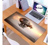 KDWJS Tapis de Souris XXL Speed Gaming - 90x40 cm - Base en Caoutchouc antidérapant Extended - Améliore la précision et la Vitesse - Modèle d'avion futuriste - Équipement d'aviation rétro à l'esthéti