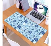 KDWJS Tapis de Souris XXL Speed Gaming - 90x40 cm - Base en Caoutchouc antidérapant Extended - Améliore la précision et la Vitesse - Éléments néerlandais, Nature et Architecture des Pays-Bas dans Les