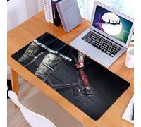 KDWJS Tapis de Souris XXL Speed Gaming - 90x40 cm - Base en Caoutchouc antidérapant Extended - Améliore la précision et la Vitesse - Décoration d'horreur, Tunnel Souterrain Sombre dans la Mine, Surfa