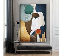 KDXAOBEI Picasso Femme Art Impressions Sur Toile Mur Art Peinture Impressionniste Art Abstrait Photos Affiche pour Salon Décor 60x80cm (24x31in) No Frame
