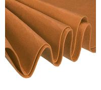 KDYVK Feuilles de Tissu en Feutre Doux Acrylique Feuilles d'artisanat en Fibre Ton Argent 70 Pouces x 39 Pouces Rectangulaire 2 mm d'épaisseur for Les Arts de Bricolage, l'artisanat(Brown)