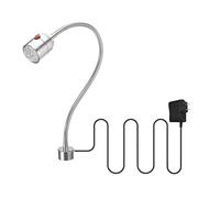 KDYVK Lampe de Travail magnétique, Lampe LED Flexible à col de Cygne 1000 lumens avec Base magnétique for Machine à Coudre, Atelier, Tour, fraiseuse, perceuse à Colonne 5 W 100-240 V