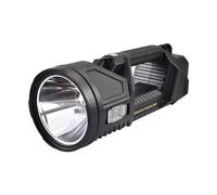 KDYVK Lampe Torche LED puissante for la Maison, Le Camping et Les urgences, 38,5 cm x 15,3 cm, Noire