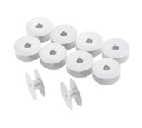 KE88FENG 10PCS Aluminium L Bobines, 6-5 Bobines Machine à Coudre Synchrone Gros Crochet Épais Plat Voiture Canette 25mm 6-5/6-7 / KHS20 - RYP