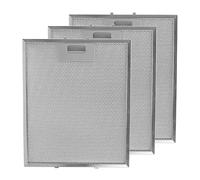 KE88FENG 3 filtres de hotte de for Cuisine en Maille métallique Filtre d'aération d'extraction 30X25 cm Hottes de for Cuisine Filtre à Huile hotte de for Cuisine Graisse Anti Huile-Coton