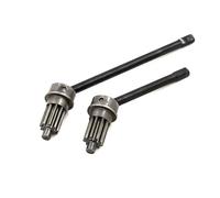 KE88FENG Arbre d'entraînement CVD for essieu Avant en Acier, 2 pièces, for Chenille 1/10 RC for traxxas for trx4 for TRX-4 for trx6, pièces de Mise à Niveau, Accessoires