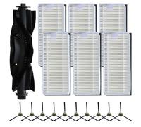 KE88FENG Kit de filtres for Brosse Principale et brosses latérales for aspirateur for Lefant U180 M1 M2 Pro M2 Plus LS1(B)