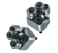 KE88FENG Kit de Galets de Guidage Avant et arrière for scie à Ruban 42-24-0015 42-28-0025 for scies à Ruban 2729-20 et 6232-20 - Pièce de Rechange