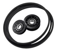 KE88FENG Poulie de renvoi Plate GX20286 GX20287 avec Courroie d'entraînement GX20006 for Tondeuse à Gazon 1760097 280-143 690409MA 280-097 265-186