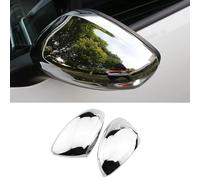KEAAN 1 Paire Capuchons de Rétroviseur de Voiture pour Peugeot 208 2008 2014-2018,Coque Rétroviseur Latéral Remplacement Gauche Droite Accessoires de Voiture,B/Chrome