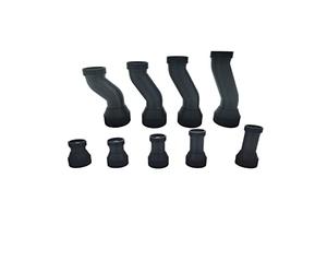 KEAAN Compatible avec Thrust-mas-TER Hotas Warthog F/A-18C Cougar, barre d'extension de rotation à 360 degrés, joystick droit incurvé, changement de pièces de jeu DIY (Color : Bent 120mm)