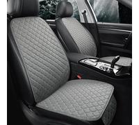 KEAAN Ensemble Complet de Housse Siège Voiture pour Peugeot 2008 2020-2023, Coussin Siège Voiture en Lin Respirante avec Dossier, Couvre Sièges Auto Antidérapant, A/Grey