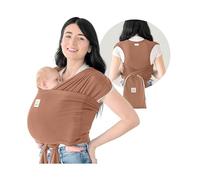 KeaBabies D-Lite - Porte-bébé Facile à Transporter, Réglable, Du Nouveau-né Au Tout-petit, à Anneaux (Terracotta)