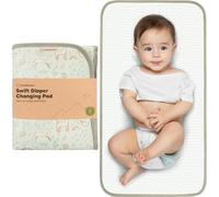 KeaBabies Matelas à langer portable, facile à nettoyer - Matelas à langer pliable, imperméable, compact et léger, 65 x 35 cm, pour nouveau-né, nourrisson, bébé - Essentiel de voyage (Fox Vale)