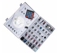 KEAcvise Kit électronique 37 en 1 amélioré - Kit de capteur Arduino avec tutoriel pour uno r3 mega Nano - Kit de démarrage pour capteurs Arduino et esp32