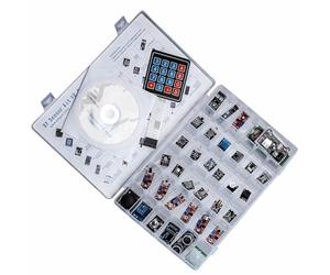 KEAcvise Kit électronique 37 en 1 amélioré - Kit de capteur Arduino avec tutoriel pour uno r3 mega Nano - Kit de démarrage pour capteurs Arduino et esp32