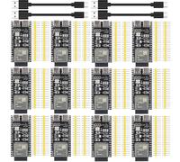 KEAcvise Lot de 12 cartes de développement esp32 devkit s3 avec module WiFi BT - esp32-s3-wroom-1 n16r8 mcu, 44 broches 8 m psram et câble de type C pour projets iot