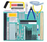 Keadic 87 Pièces Outils de Modélisme Gundam Kit, Ensemble D'outils de Construction de Loisirs, Uutils de Modélisation pour Réparation Et Fixation de Modélisme de Voiture Gundam