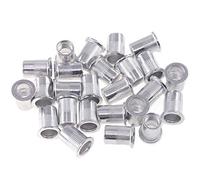 Keadic Aluminium Écrou de Rivet Tête plate fileté Insert Nutsert Assortiment kit - M3 M4 M5 M6 M8 M10 (métrique) M8