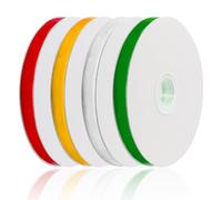 Keadic Assortiment de rubans en velours vintage 45,2 m de long avec bobine de ruban simple face pour emballage cadeau, décoration de fête et de mariage