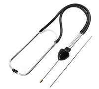 Keadic Stéthoscope de mécanicien automobile - Outil de diagnostic - En acier inoxydable - Double tête flexible - Pour voitures, camions et motos