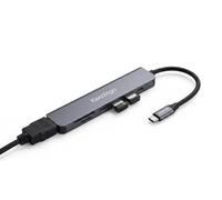 Keaergo Hub USB C 7 en 1 HDMI 4K, Adaptateur USB-C avec 2 USB 3.0, HDMI, Lecteur SD/TF, USB-C Data et PD 100W, Compatible MacBook Pro/Air, iPad Pro, Dell, HP, Lenovo