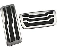 KEAGGJF Couverture de Coussinet de pédale, pour, Accessoires Ford Ranger 2015-2020, pièces de de Frein à gaz de Carburant d'accélérateur at